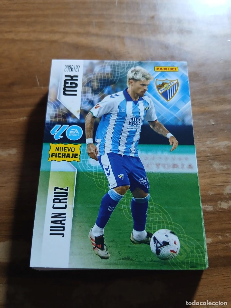 Cromos de f&uacute;tbol: CARD MEGACRACKS TEMPORADA 26/27: NUEVO FICHAJE JUAN CRUZ, N&deg; 458