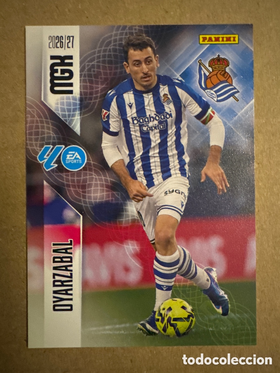 Cromos de f&uacute;tbol: # 324 Oyarzabal Real Sociedad Megacracks 26 27 2026 2027
