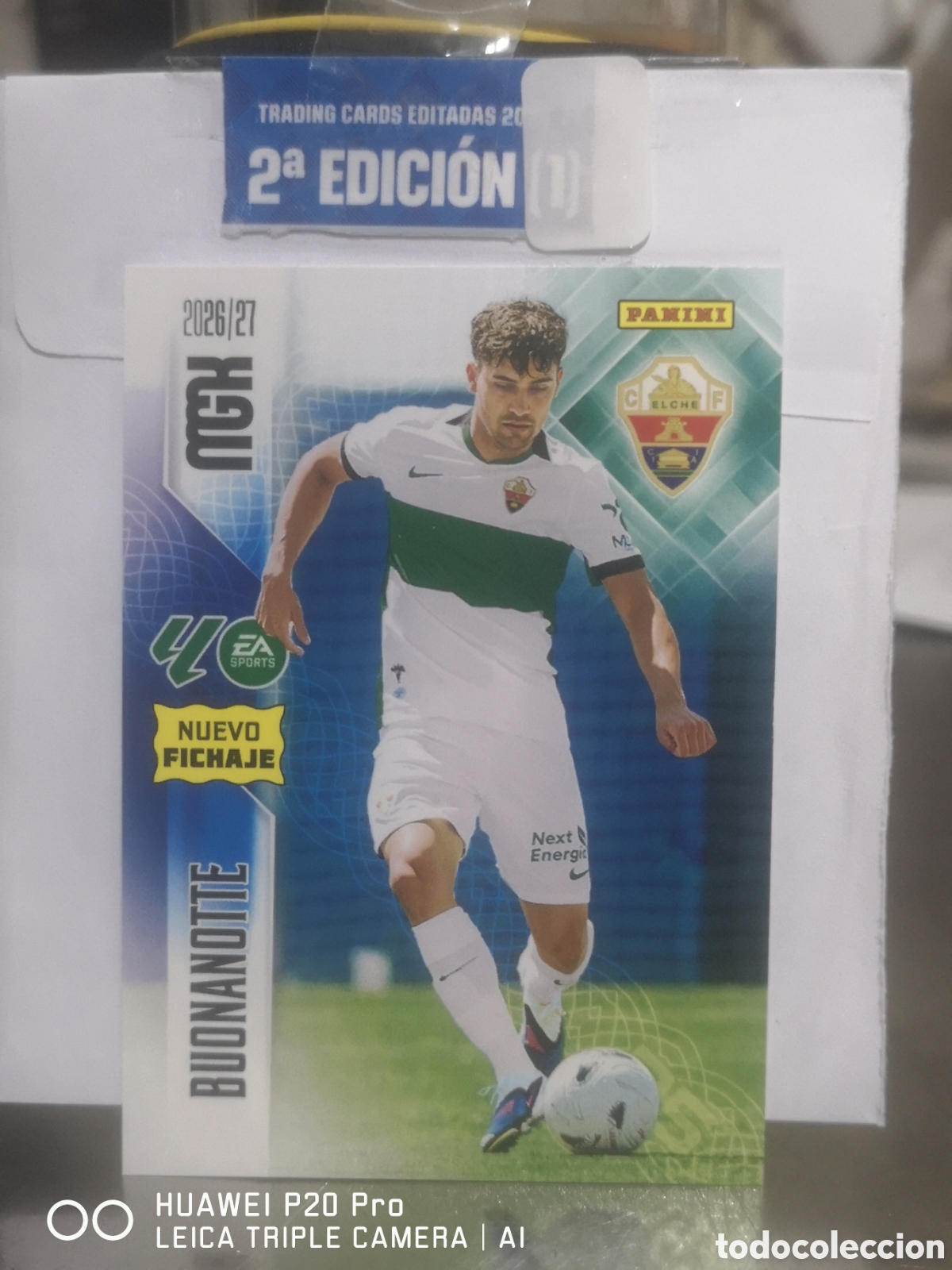 Cromos de f&uacute;tbol: MEGACRACKS 2026 2027 2026 27 BUONANOTTE NUEVO FICHAJE 480 - ELCHE