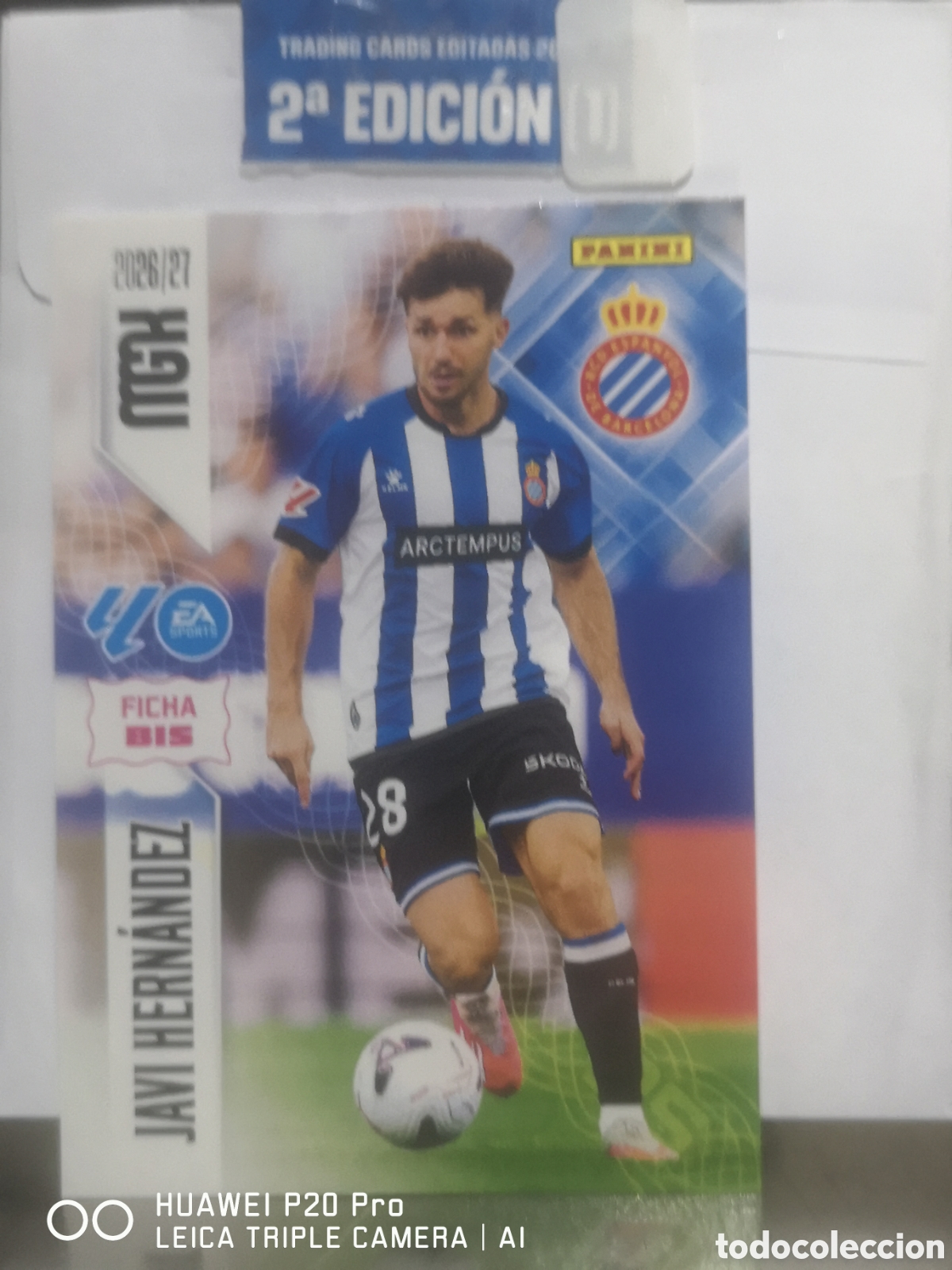 Cromos de f&uacute;tbol: MEGACRACKS 2026 2027 2026 27 JAVI HERNANDEZ 175 BIS - ESPA&Ntilde;OL