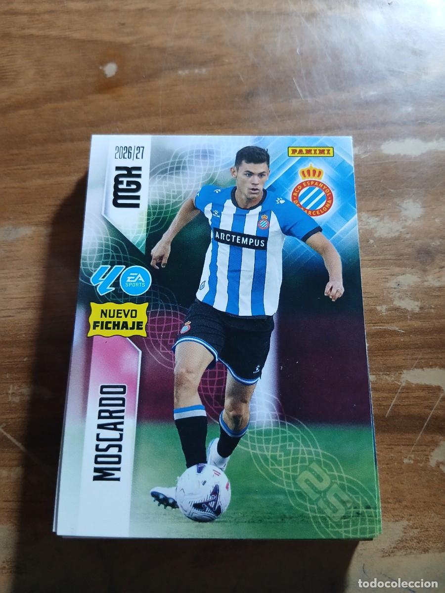Cromos de f&uacute;tbol: CARD MEGACRACKS TEMPORADA 26/27: NUEVO FICHAJE MOSCARDO, N&deg; 482