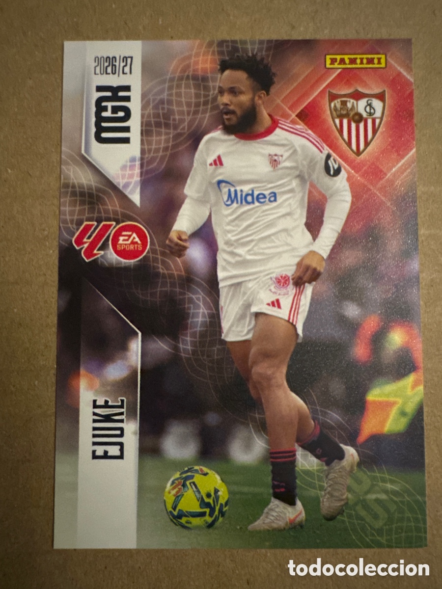 Cromos de f&uacute;tbol: # 340 Ejuke Sevilla Megacracks 26 27 2026 2027