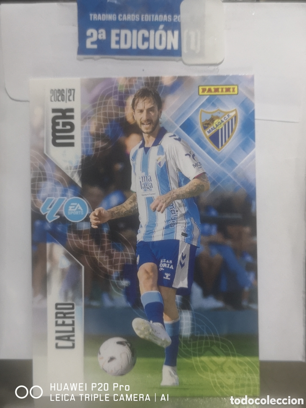 Cromos de f&uacute;tbol: MEGACRACKS 2026 2027 2026 27 CALERO 240 - MALAGA