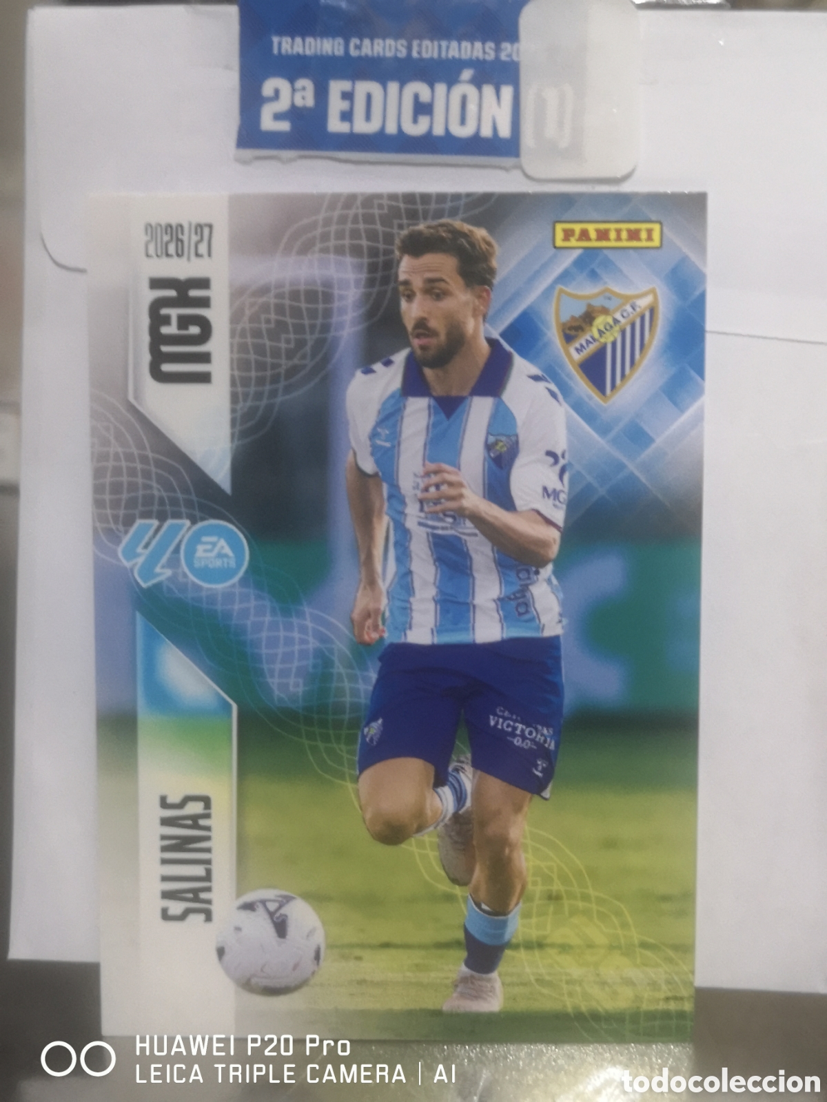 Cromos de f&uacute;tbol: MEGACRACKS 2026 2027 2026 27 SALINAS 243 - MALAGA