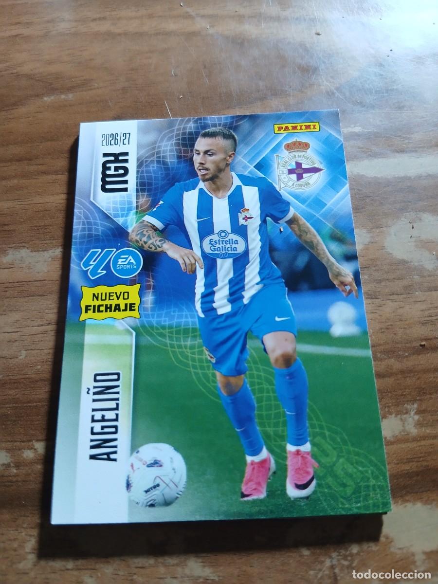 Cromos de f&uacute;tbol: CARD MEGACRACKS TEMPORADA 26/27: NUEVO FICHAJE ANGELI&Ntilde;O, N&deg; 471