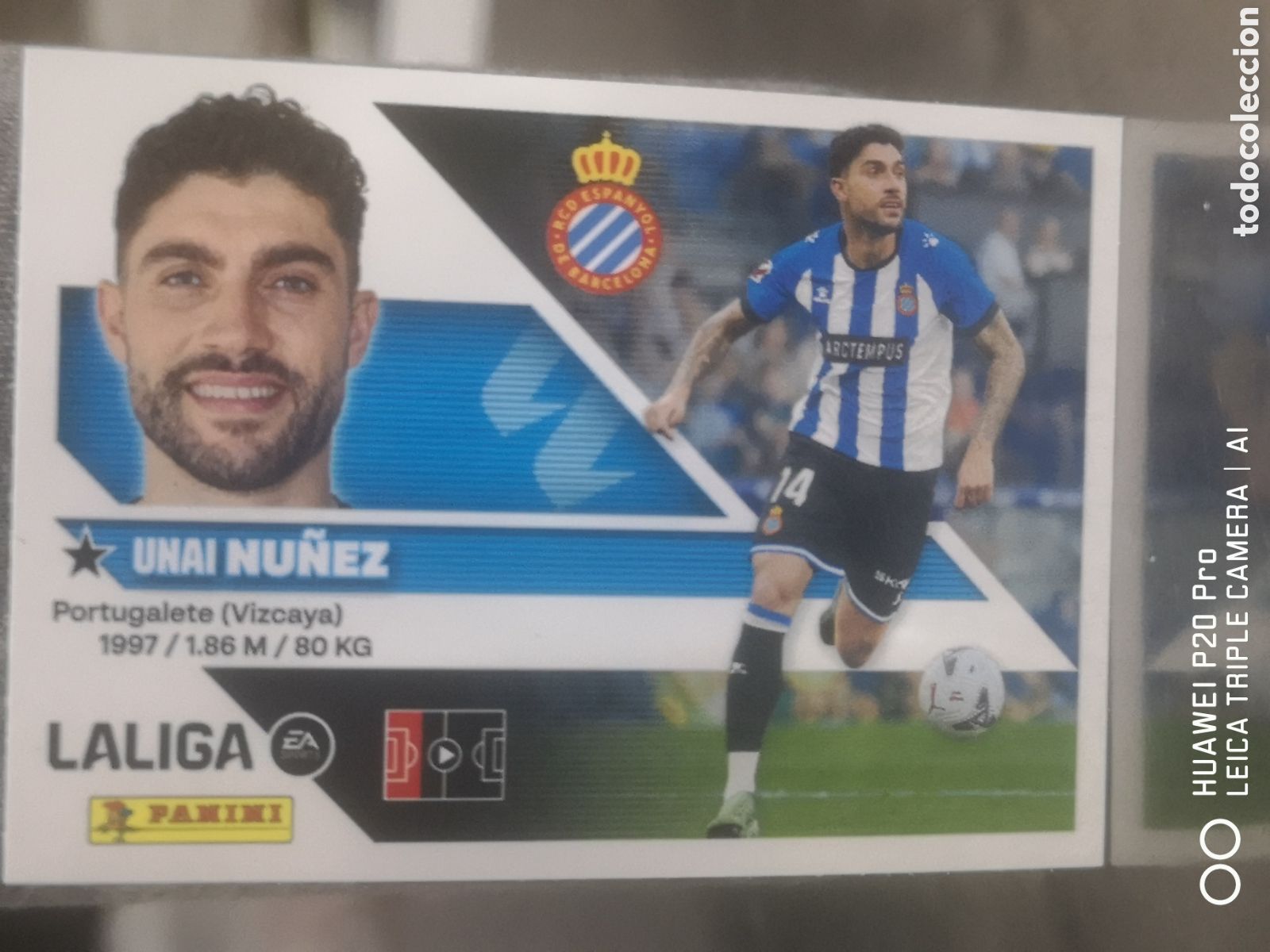 Cromos de f&uacute;tbol: LIGA ESTE 2026 2027 2026 27 ULTIMOS FICHAJES NU&Ntilde;EZ 27 - ESPA&Ntilde;OL
