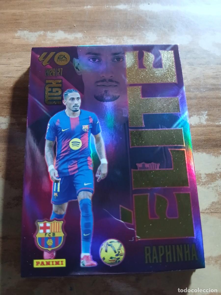 Cromos de f&uacute;tbol: CARD MEGACRACKS TEMPORADA 26/27: &Eacute;LITE RAPHINHA, N&deg; 16