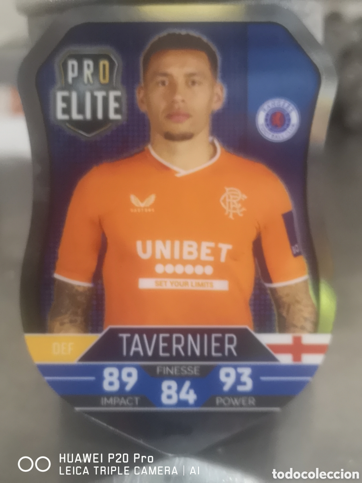 Cromos de f&uacute;tbol: SH 20 PRO ELITE TAVERNIER MATCH ATTAX 2022 2023 22 23 CHAMPIONS