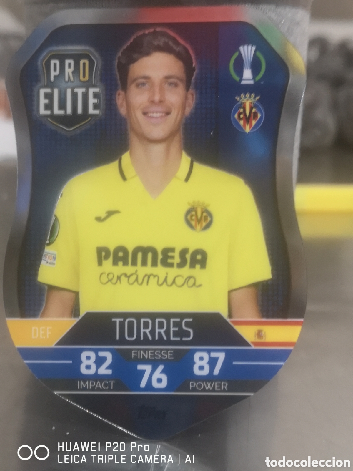 Cromos de f&uacute;tbol: SH 15 PRO ELITE TORRES MATCH ATTAX 2022 2023 22 23 CHAMPIONS - VILLARREAL
