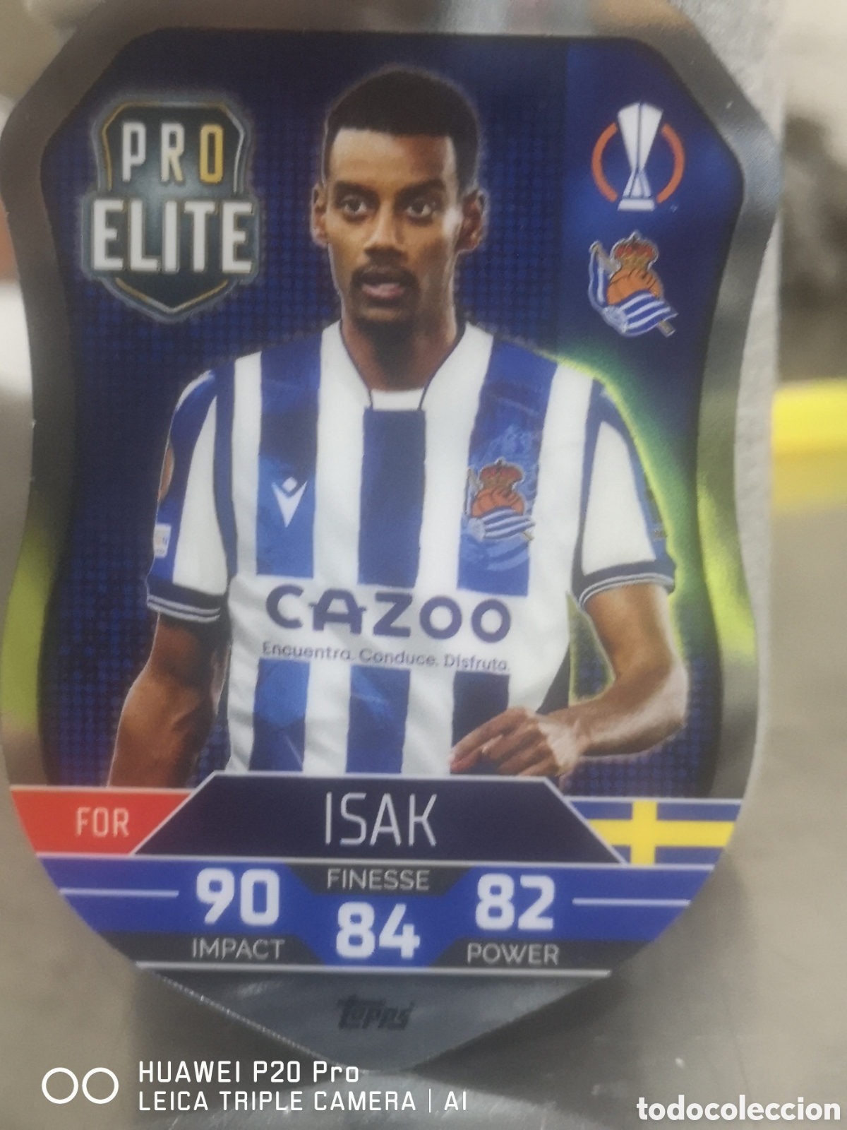 Cromos de f&uacute;tbol: SH 14 PRO ELITE ISAK MATCH ATTAX 2022 2023 22 23 CHAMPIONS - REAL SOCIEDAD