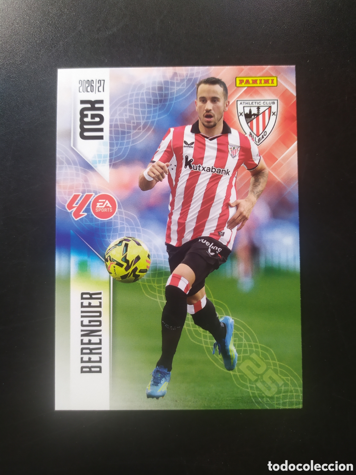 Cromos de f&uacute;tbol: Megacracks 2026 2027 26 27 panini Berenguer n&deg; 50 Athletic Bilbao