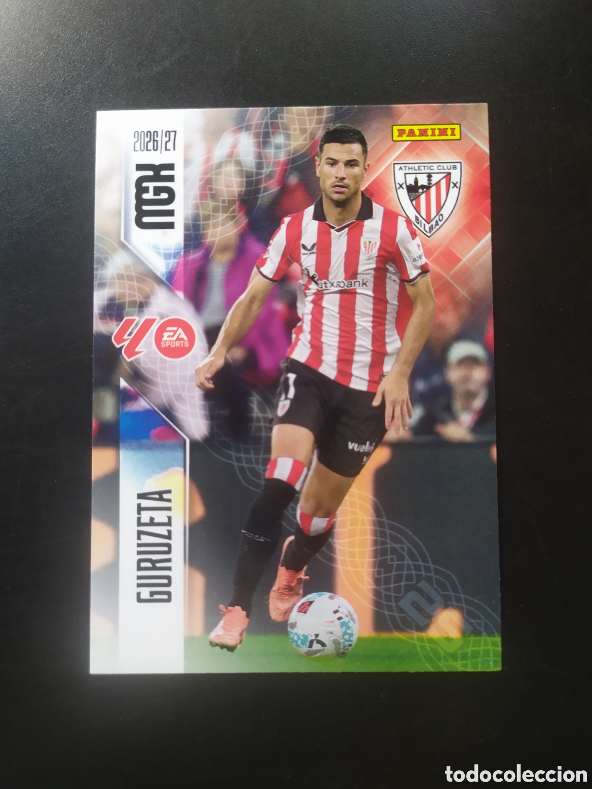 Cromos de f&uacute;tbol: Megacracks 2026 2027 26 27 panini Guruzeta n&deg; 53 Athletic Bilbao