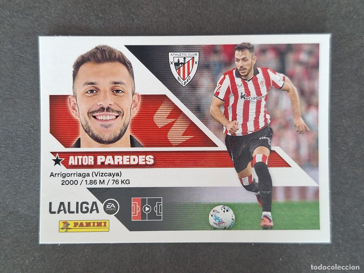 Cromos de f&uacute;tbol: L2 PAREDES ATHLETIC CLUB DE BILBAO LIGA ESTE 2026 2027 26 27 NUNCA PEGADO SIN PEGAR