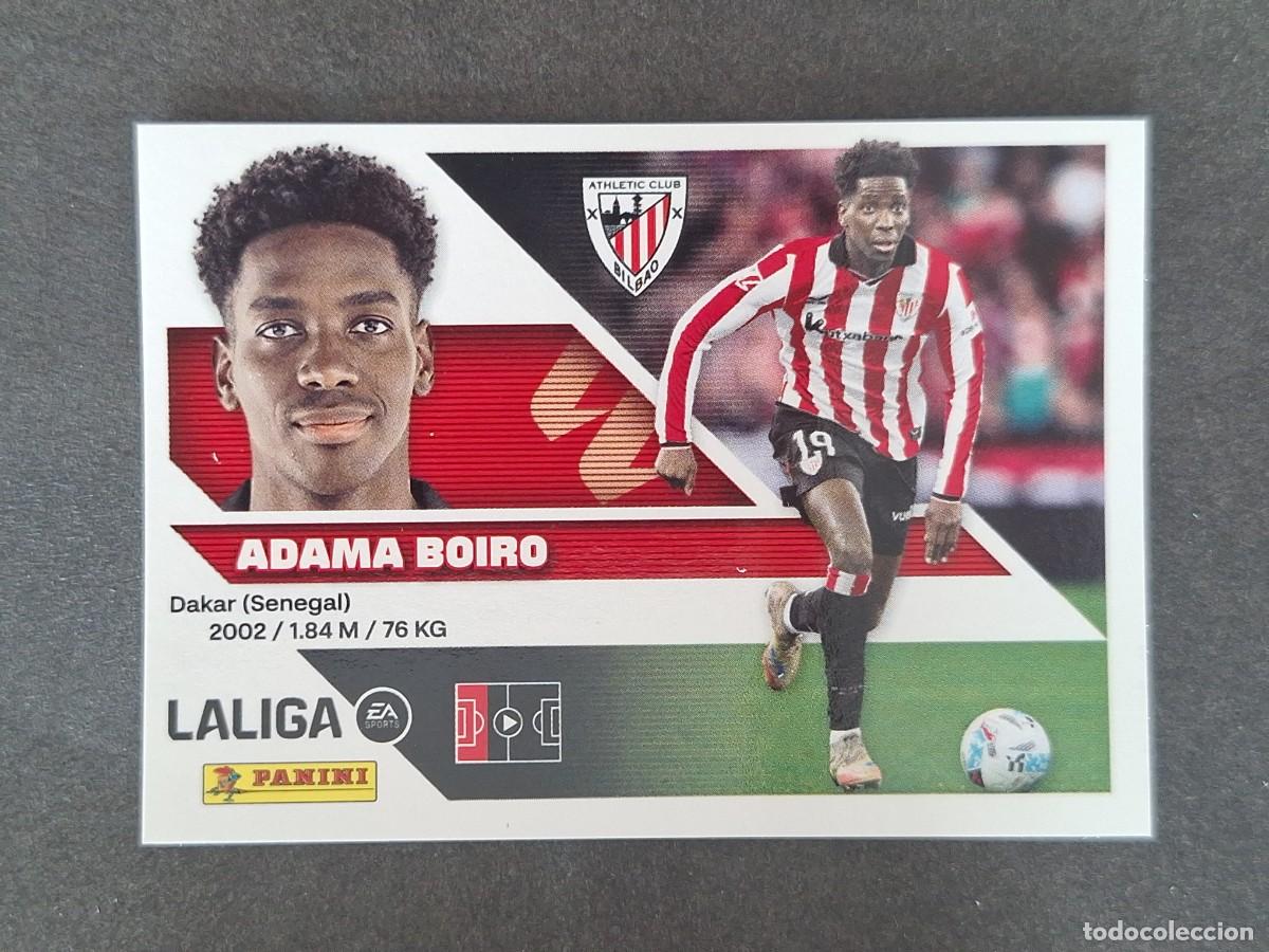 Cromos de f&uacute;tbol: L2 ADAMA BOIRO ATHLETIC CLUB DE BILBAO LIGA ESTE 2026 2027 26 27 NUNCA PEGADO SIN PEGAR