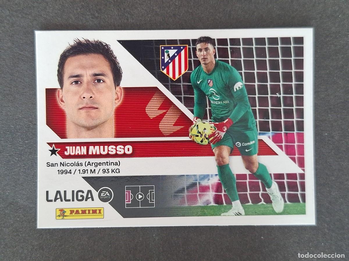 Cromos de f&uacute;tbol: L2 MUSSO ATLETICO DE MADRID LIGA ESTE 2026 2027 26 27 NUNCA PEGADO SIN PEGAR