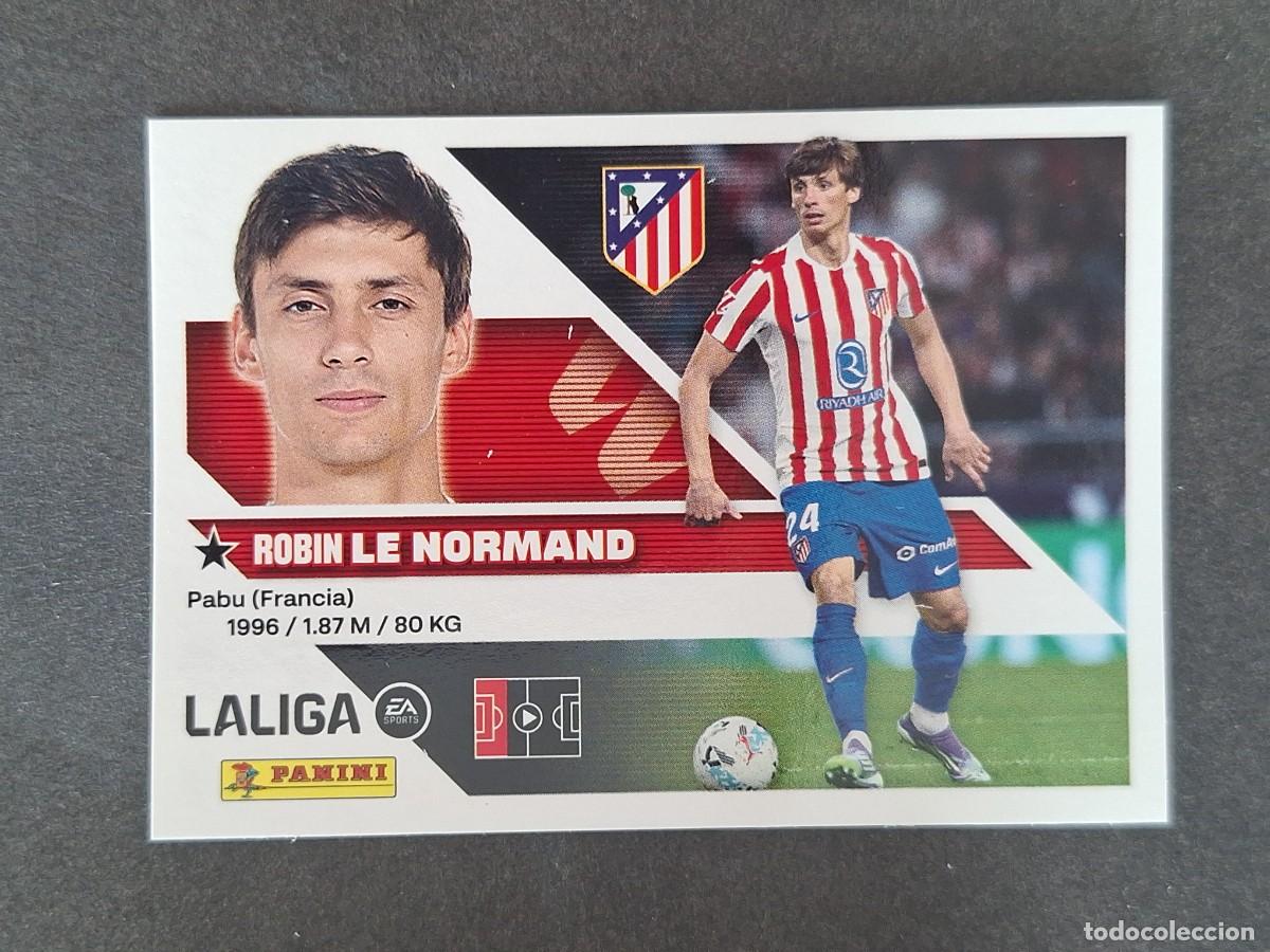 Cromos de f&uacute;tbol: L2 LE NORMAND ATLETICO DE MADRID LIGA ESTE 2026 2027 26 27 NUNCA PEGADO SIN PEGAR