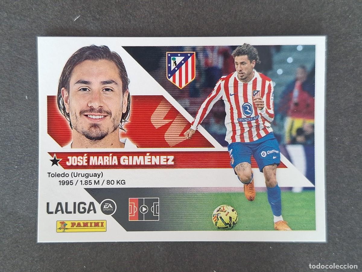 Cromos de f&uacute;tbol: L2 GIMENEZ ATLETICO DE MADRID LIGA ESTE 2026 2027 26 27 NUNCA PEGADO SIN PEGAR