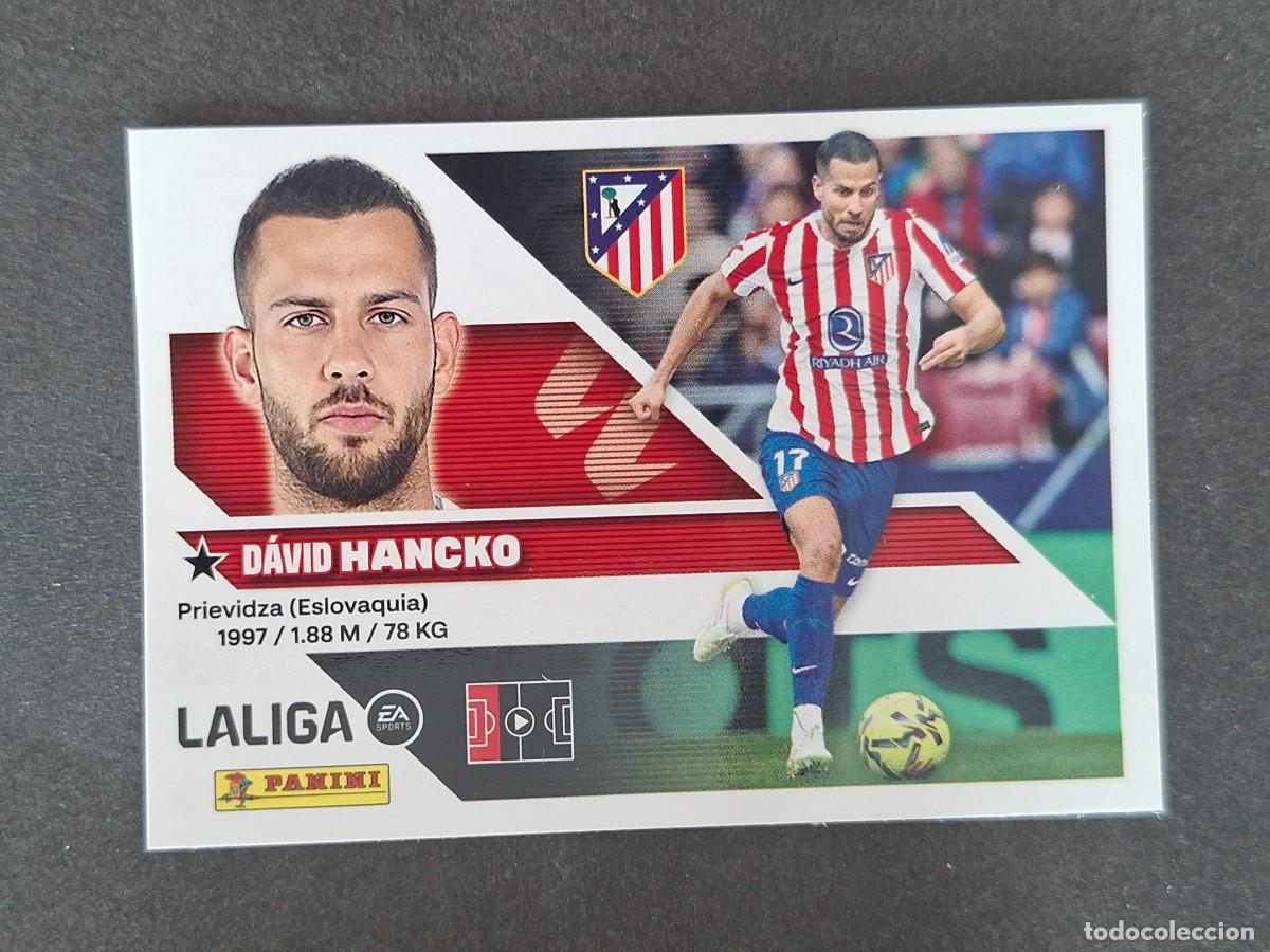 Cromos de f&uacute;tbol: L2 HANCKO ATLETICO DE MADRID LIGA ESTE 2026 2027 26 27 NUNCA PEGADO SIN PEGAR