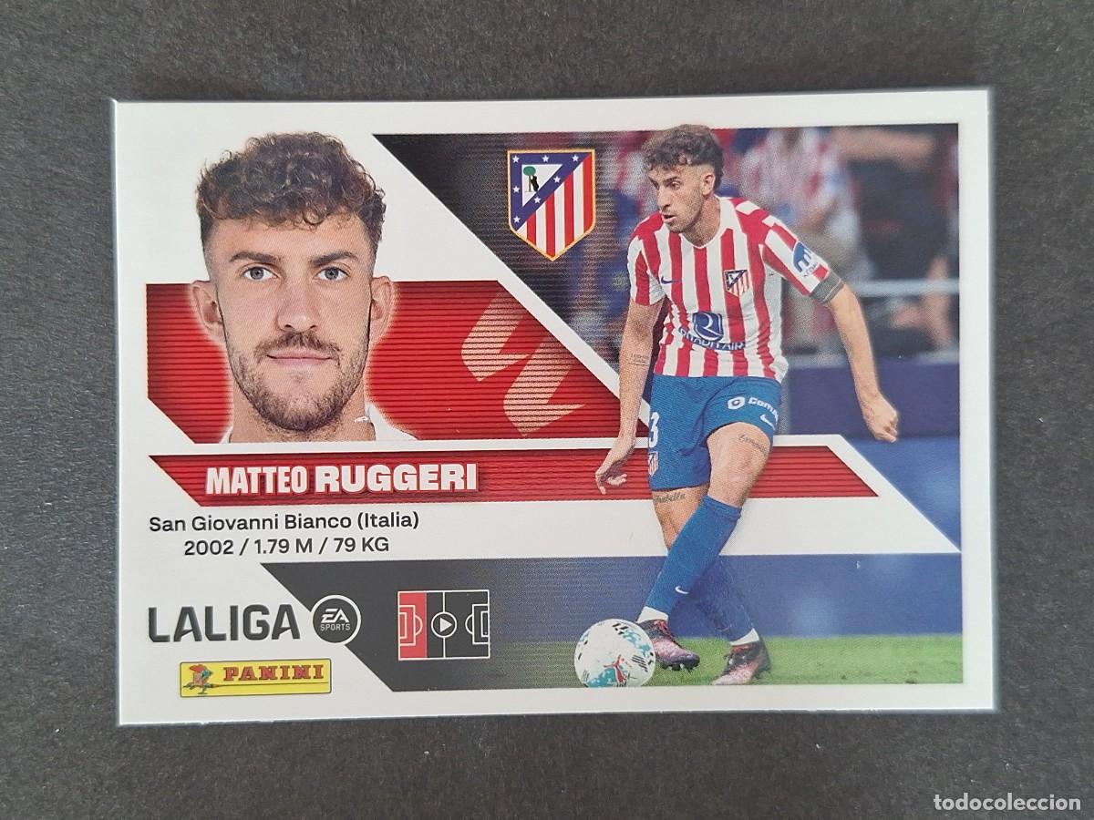 Cromos de f&uacute;tbol: L2 RUGGERI ATLETICO DE MADRID LIGA ESTE 2026 2027 26 27 NUNCA PEGADO SIN PEGAR
