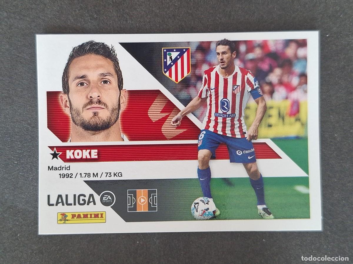 Cromos de f&uacute;tbol: L2 KOKE ATLETICO DE MADRID LIGA ESTE 2026 2027 26 27 NUNCA PEGADO SIN PEGAR