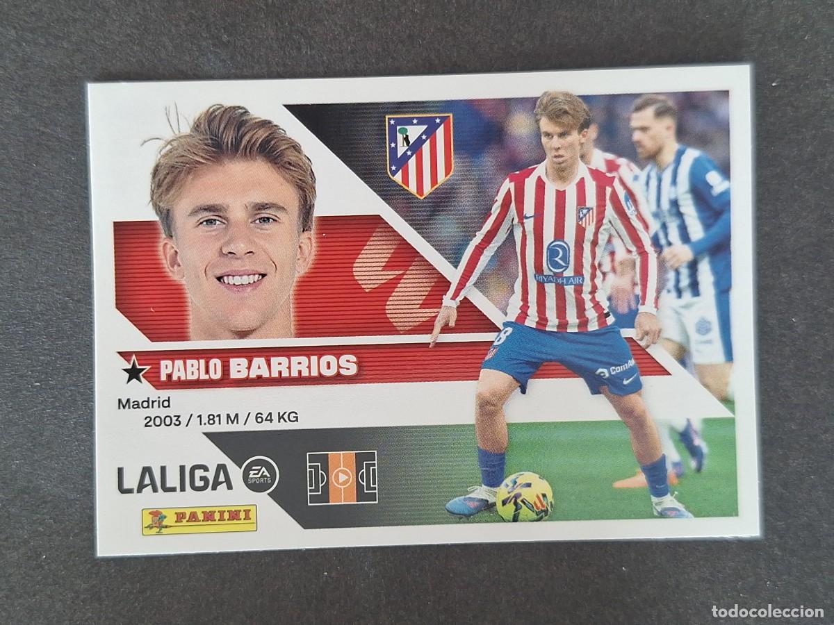 Cromos de f&uacute;tbol: L2 BARRIOS ATLETICO DE MADRID LIGA ESTE 2026 2027 26 27 NUNCA PEGADO SIN PEGAR