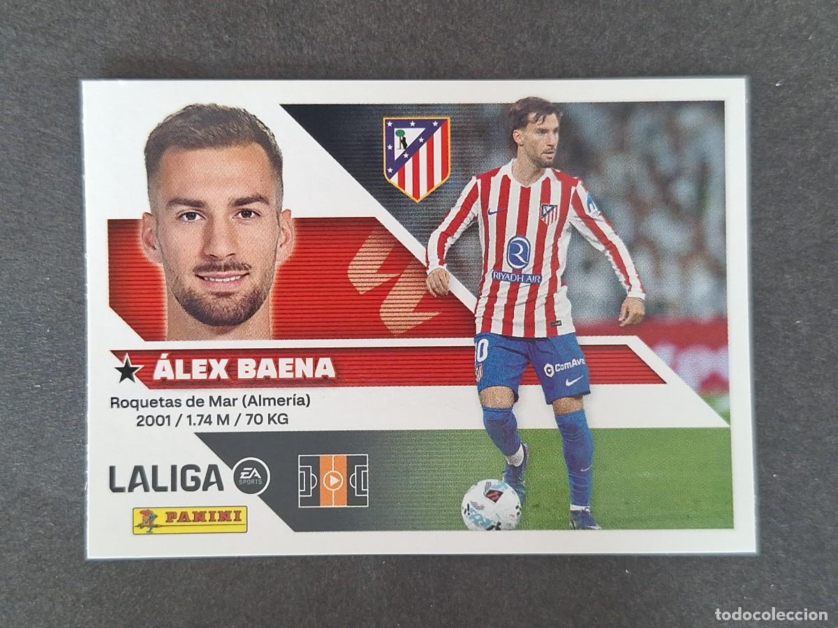 Cromos de f&uacute;tbol: L2 ALEX BAENA ATLETICO DE MADRID LIGA ESTE 2026 2027 26 27 NUNCA PEGADO SIN PEGAR