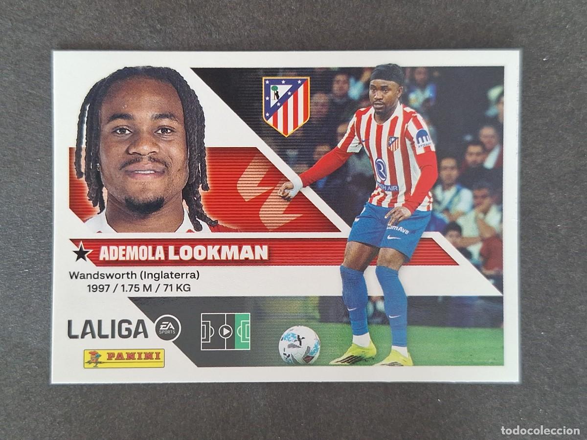 Cromos de f&uacute;tbol: L2 LOOKMAN ATLETICO DE MADRID LIGA ESTE 2026 2027 26 27 NUNCA PEGADO SIN PEGAR