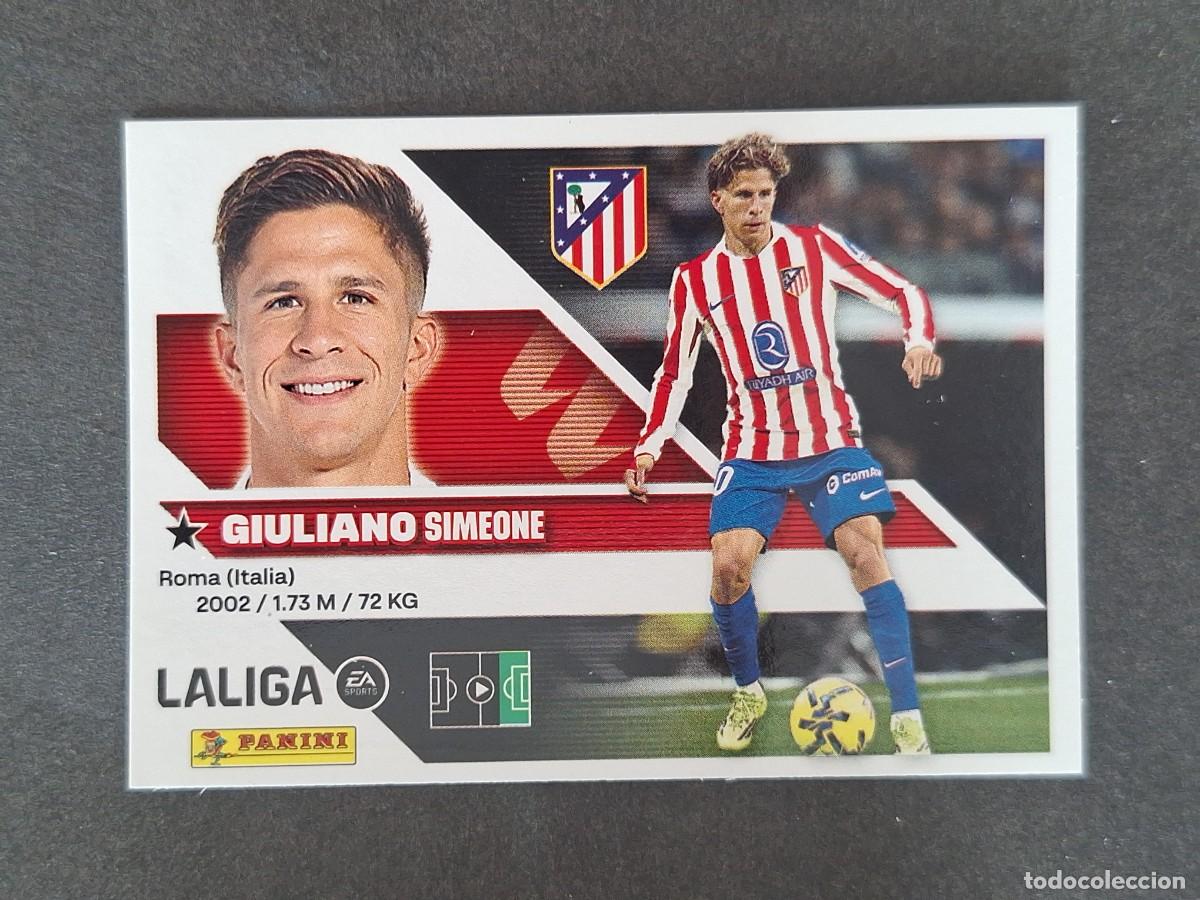 Cromos de f&uacute;tbol: L2 GIULIANO ATLETICO DE MADRID LIGA ESTE 2026 2027 26 27 NUNCA PEGADO SIN PEGAR