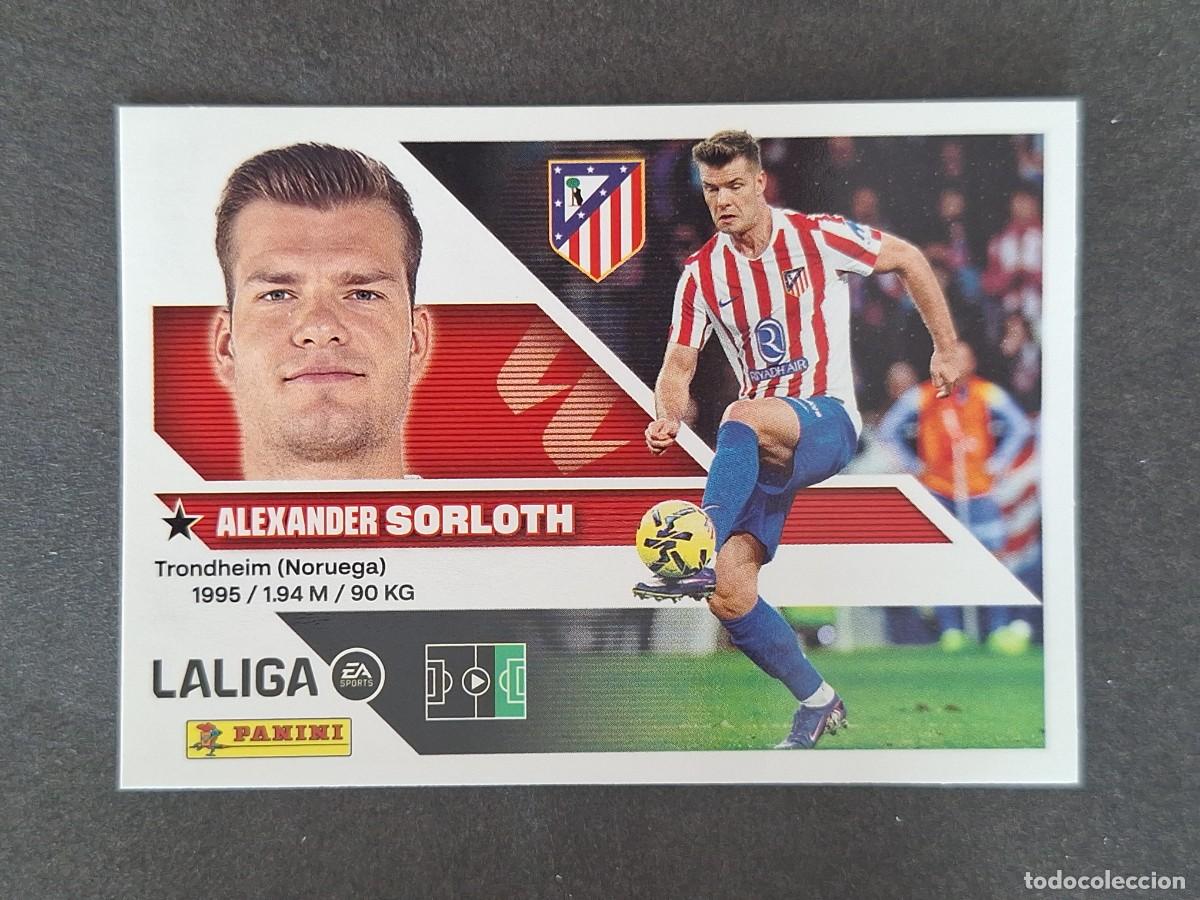 Cromos de f&uacute;tbol: L2 SORLOTH ATLETICO DE MADRID LIGA ESTE 2026 2027 26 27 NUNCA PEGADO SIN PEGAR