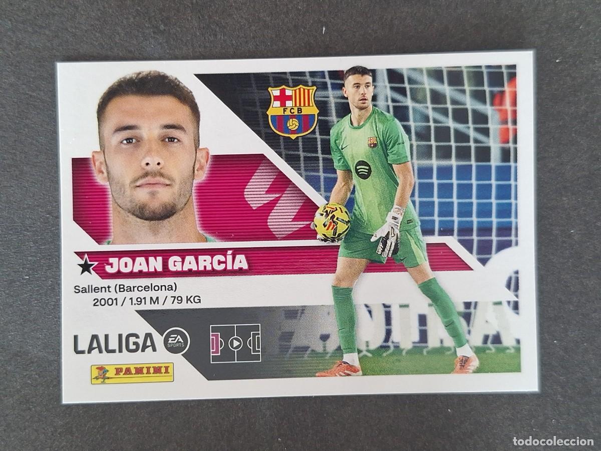 Cromos de f&uacute;tbol: L2 JOAN GARCIA F. C. BARCELONA LIGA ESTE 2026 2027 26 27 NUNCA PEGADO SIN PEGAR