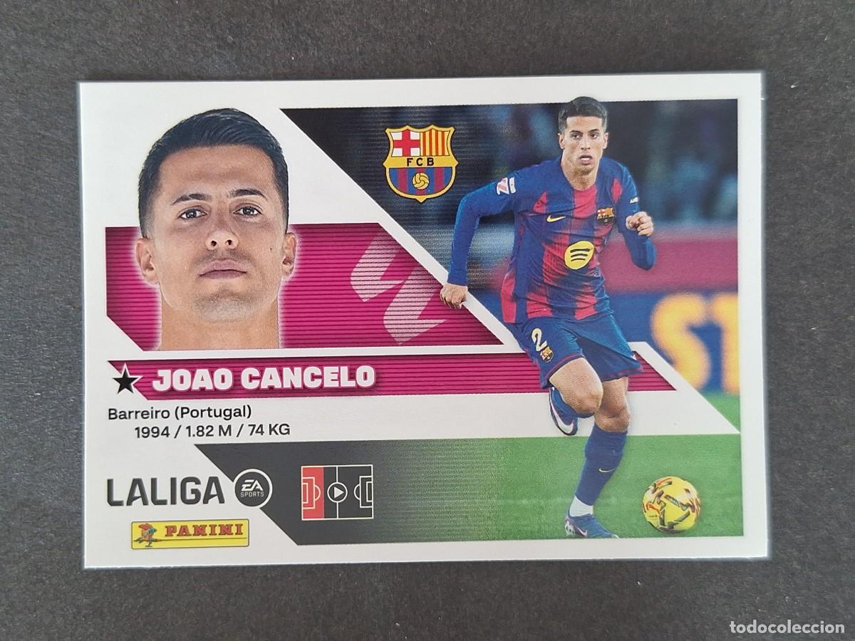 Cromos de f&uacute;tbol: L2 JOAO CANCELO F. C. BARCELONA LIGA ESTE 2026 2027 26 27 NUNCA PEGADO SIN PEGAR