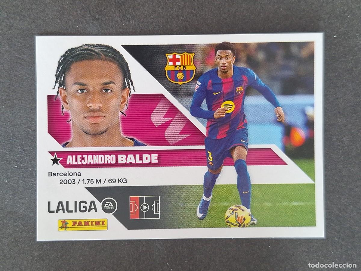 Cromos de f&uacute;tbol: L2 BALDE F. C. BARCELONA LIGA ESTE 2026 2027 26 27 NUNCA PEGADO SIN PEGAR