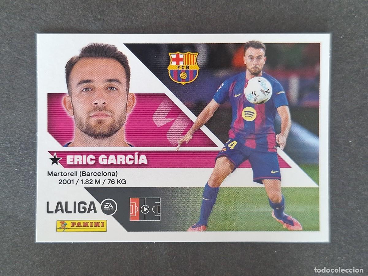 Cromos de f&uacute;tbol: L2 ERIC GARCIA F. C. BARCELONA LIGA ESTE 2026 2027 26 27 NUNCA PEGADO SIN PEGAR