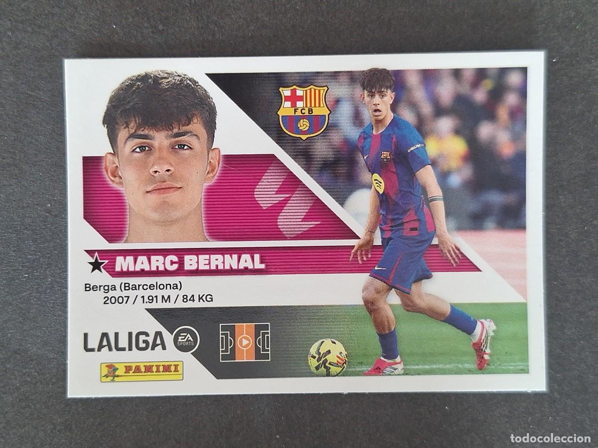 Cromos de f&uacute;tbol: L2 MARC BERNAL F. C. BARCELONA LIGA ESTE 2026 2027 26 27 NUNCA PEGADO SIN PEGAR