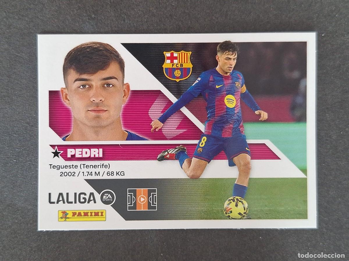 Cromos de f&uacute;tbol: L2 PEDRI F. C. BARCELONA LIGA ESTE 2026 2027 26 27 NUNCA PEGADO SIN PEGAR