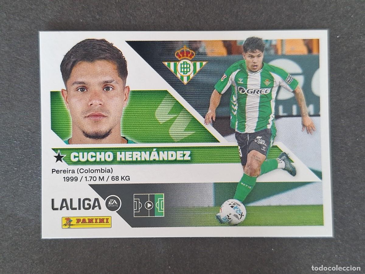 Cromos de f&uacute;tbol: L2 CUCHO HERNANDEZ REAL BETIS BALOMPIE LIGA ESTE 2026 2027 26 27 NUNCA PEGADO SIN PEGAR