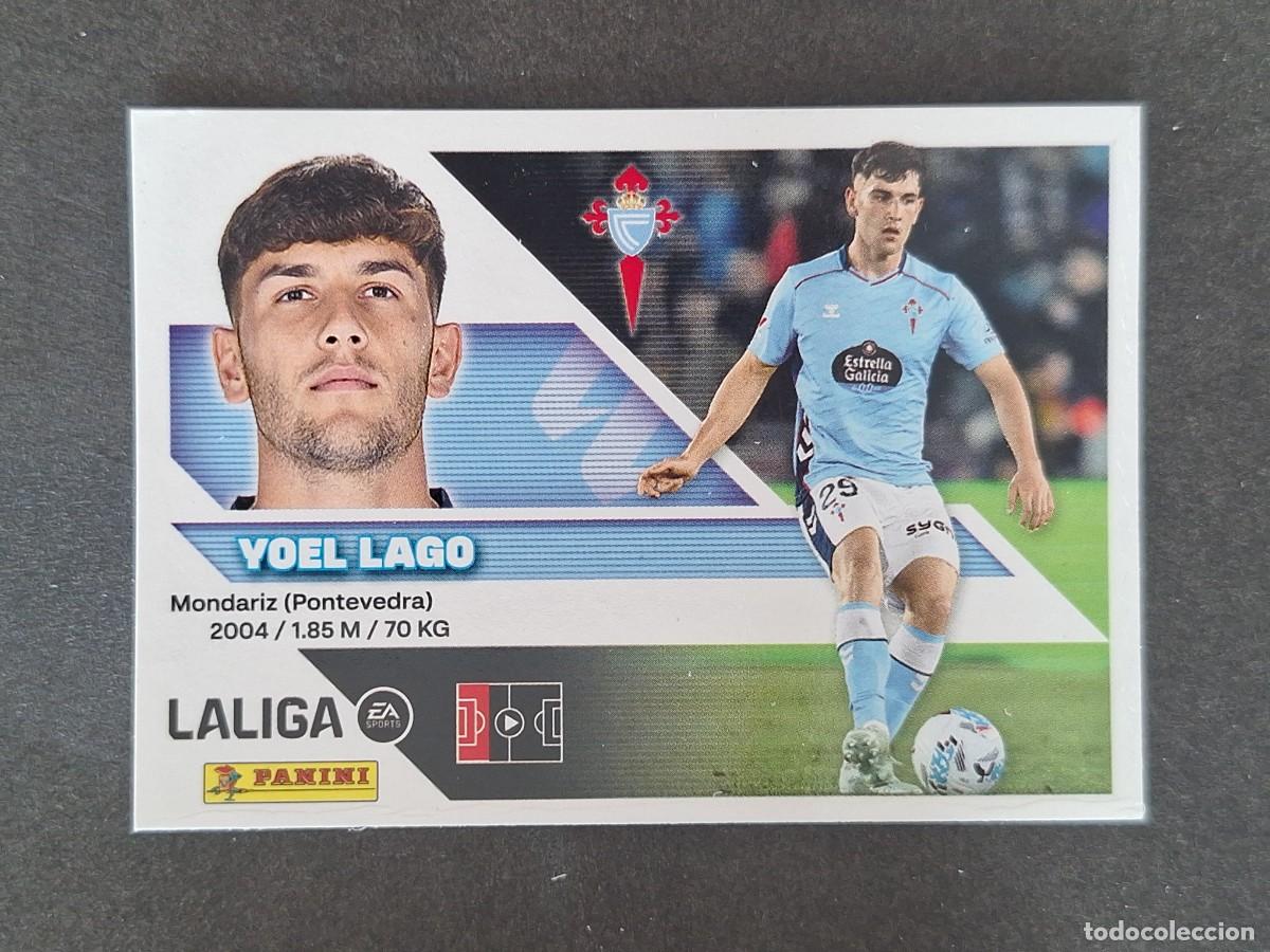 Cromos de f&uacute;tbol: L2 YOEL LAGO CELTA DE VIGO LIGA ESTE 2026 2027 26 27 NUNCA PEGADO SIN PEGAR