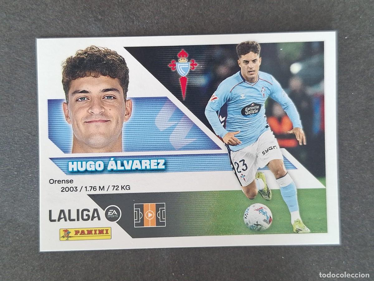 Cromos de f&uacute;tbol: L2 HUGO ALVAREZ CELTA DE VIGO LIGA ESTE 2026 2027 26 27 NUNCA PEGADO SIN PEGAR