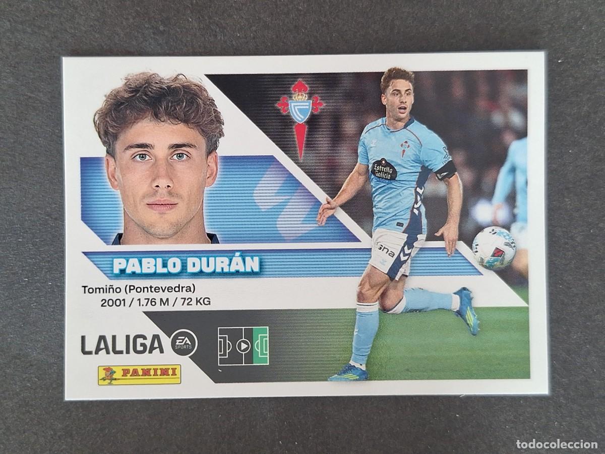 Cromos de f&uacute;tbol: L2 PABLO DURAN CELTA DE VIGO LIGA ESTE 2026 2027 26 27 NUNCA PEGADO SIN PEGAR