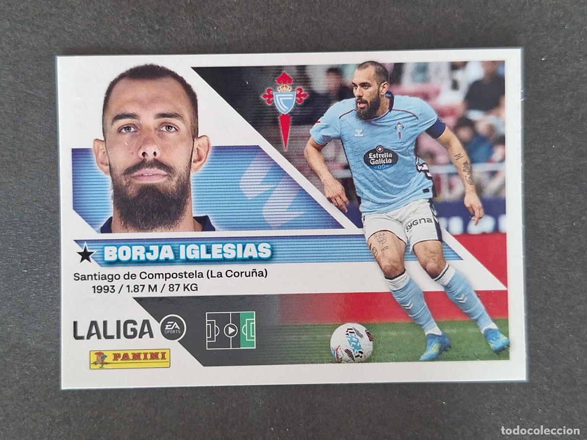 Cromos de f&uacute;tbol: L2 BORJA IGLESIAS CELTA DE VIGO LIGA ESTE 2026 2027 26 27 NUNCA PEGADO SIN PEGAR