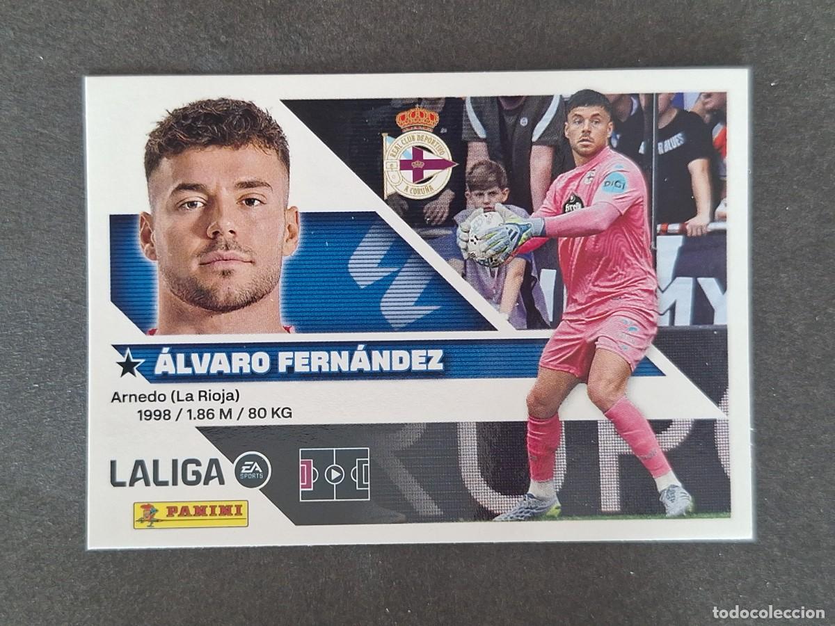 Cromos de f&uacute;tbol: L2 ALVARO FERNANDEZ DEPORTIVO DE LA CORU&Ntilde;A LIGA ESTE 2026 2027 26 27 NUNCA PEGADO SIN PEGAR