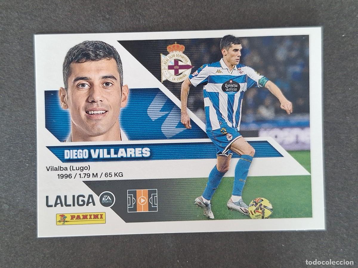 Cromos de f&uacute;tbol: L2 VILLARES DEPORTIVO DE LA CORU&Ntilde;A LIGA ESTE 2026 2027 26 27 NUNCA PEGADO SIN PEGAR