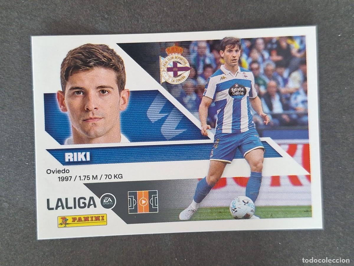 Cromos de f&uacute;tbol: L2 RIKI DEPORTIVO DE LA CORU&Ntilde;A LIGA ESTE 2026 2027 26 27 NUNCA PEGADO SIN PEGAR
