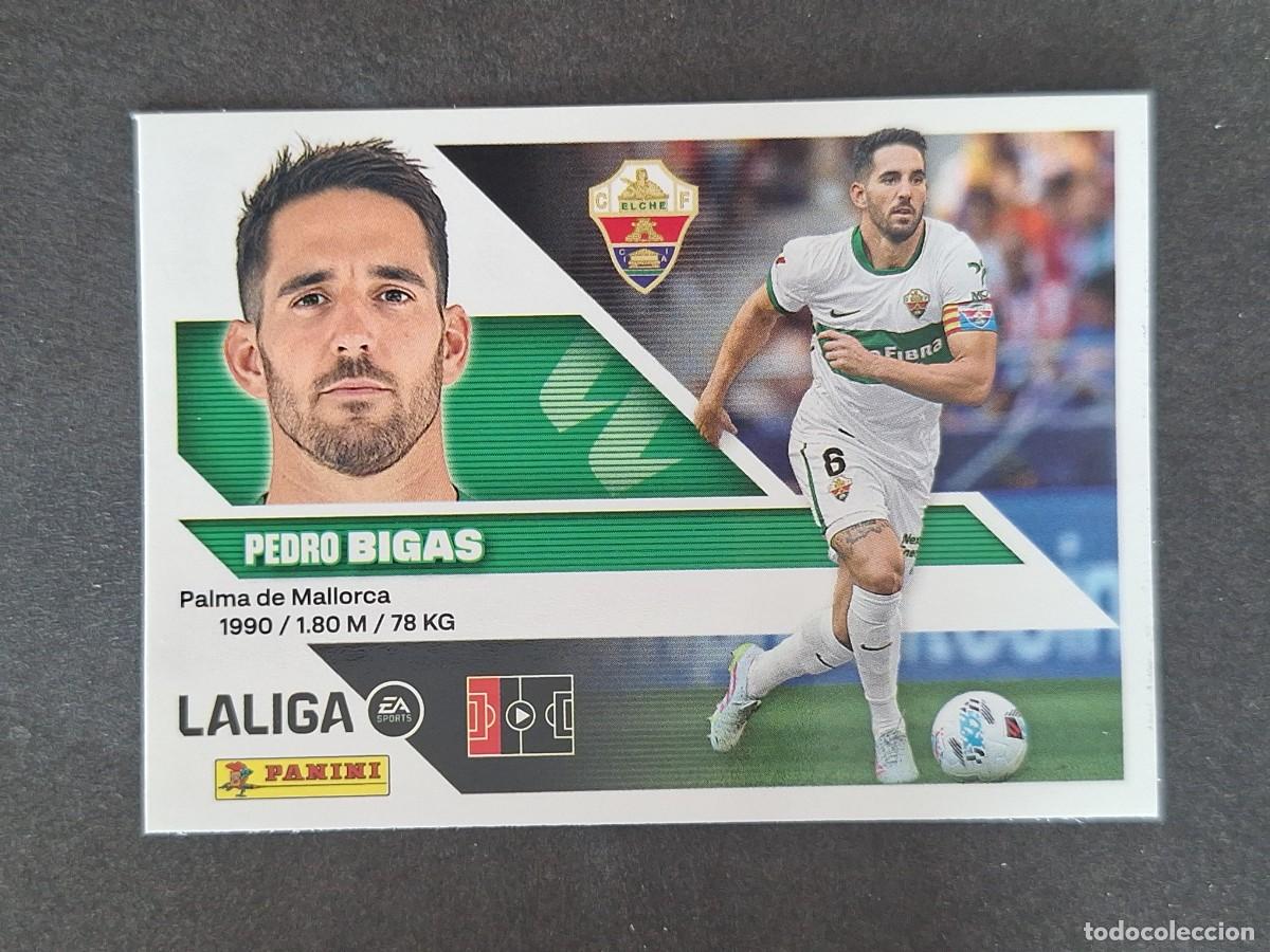 Fu&szlig;ball-Sticker: L2 BIGAS ELCHE C. F. LIGA ESTE 2026 2027 26 27 NUNCA PEGADO SIN PEGAR