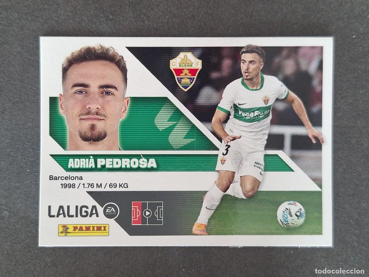 Fu&szlig;ball-Sticker: L2 PEDROSA ELCHE C. F. LIGA ESTE 2026 2027 26 27 NUNCA PEGADO SIN PEGAR