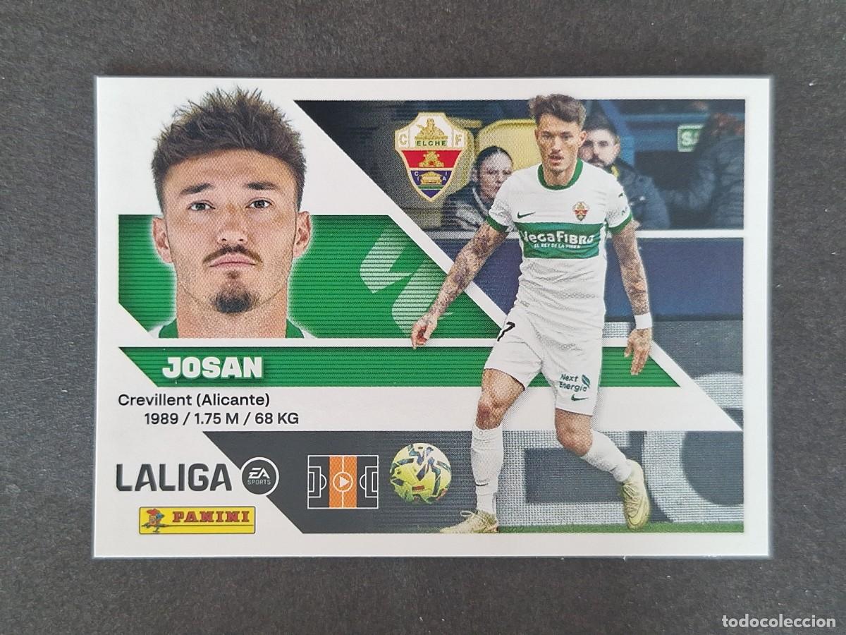 Fu&szlig;ball-Sticker: L2 JOSAN ELCHE C. F. LIGA ESTE 2026 2027 26 27 NUNCA PEGADO SIN PEGAR