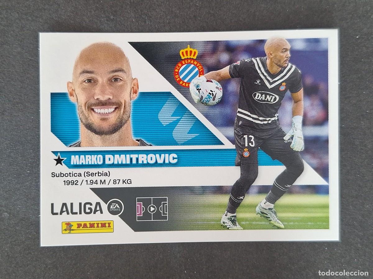 Fu&szlig;ball-Sticker: L2 DMITROVIC R. C. D. ESPA&Ntilde;OL LIGA ESTE 2026 2027 26 27 NUNCA PEGADO SIN PEGAR