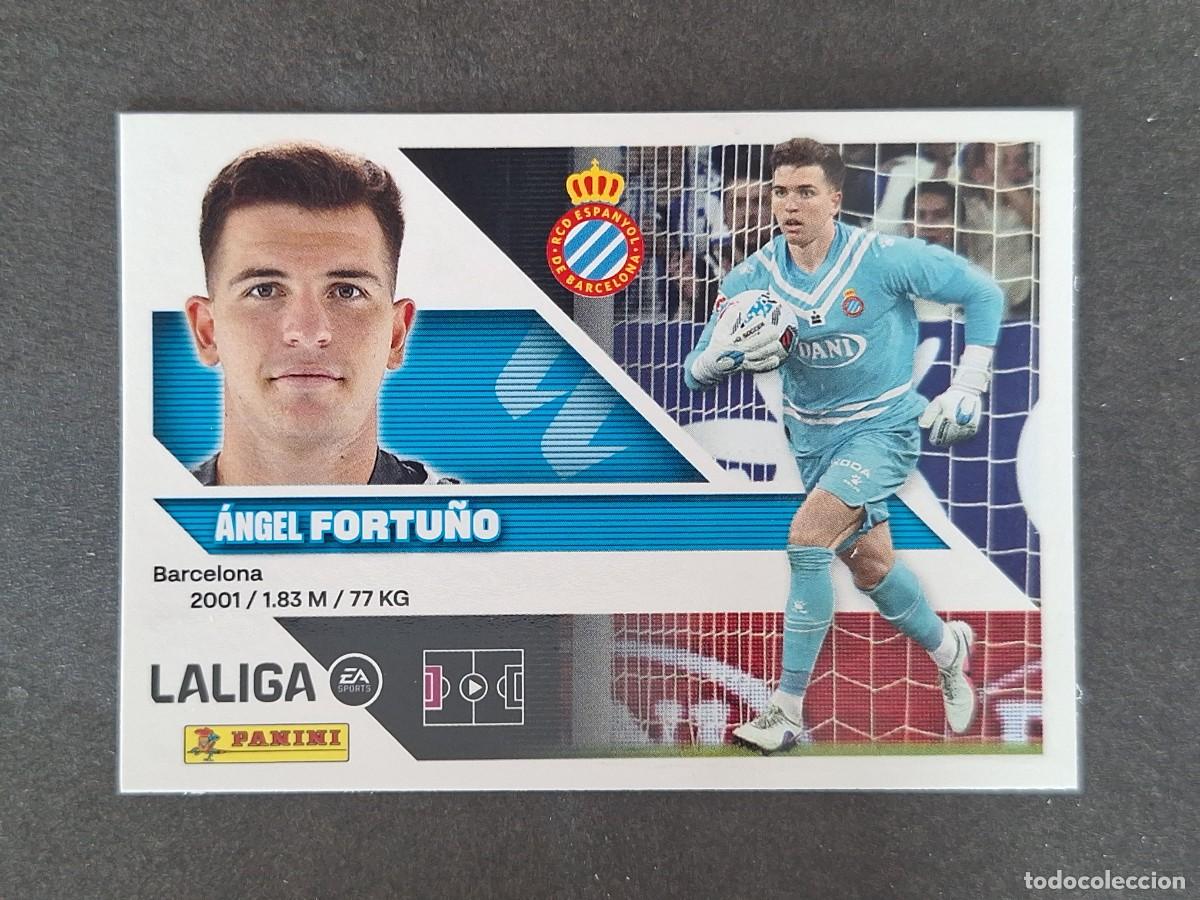 Fu&szlig;ball-Sticker: L2 FORTU&Ntilde;O R. C. D. ESPA&Ntilde;OL LIGA ESTE 2026 2027 26 27 NUNCA PEGADO SIN PEGAR