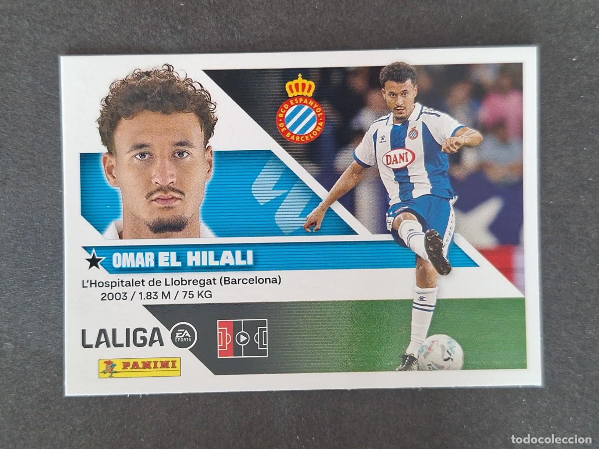 Cromos de f&uacute;tbol: L2 EL HILALI R. C. D. ESPA&Ntilde;OL LIGA ESTE 2026 2027 26 27 NUNCA PEGADO SIN PEGAR