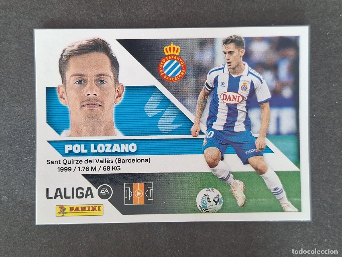 Cromos de f&uacute;tbol: L2 POL LOZANO R. C. D. ESPA&Ntilde;OL LIGA ESTE 2026 2027 26 27 NUNCA PEGADO SIN PEGAR